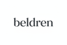 a simple writtren logo for beldren. transparent background
