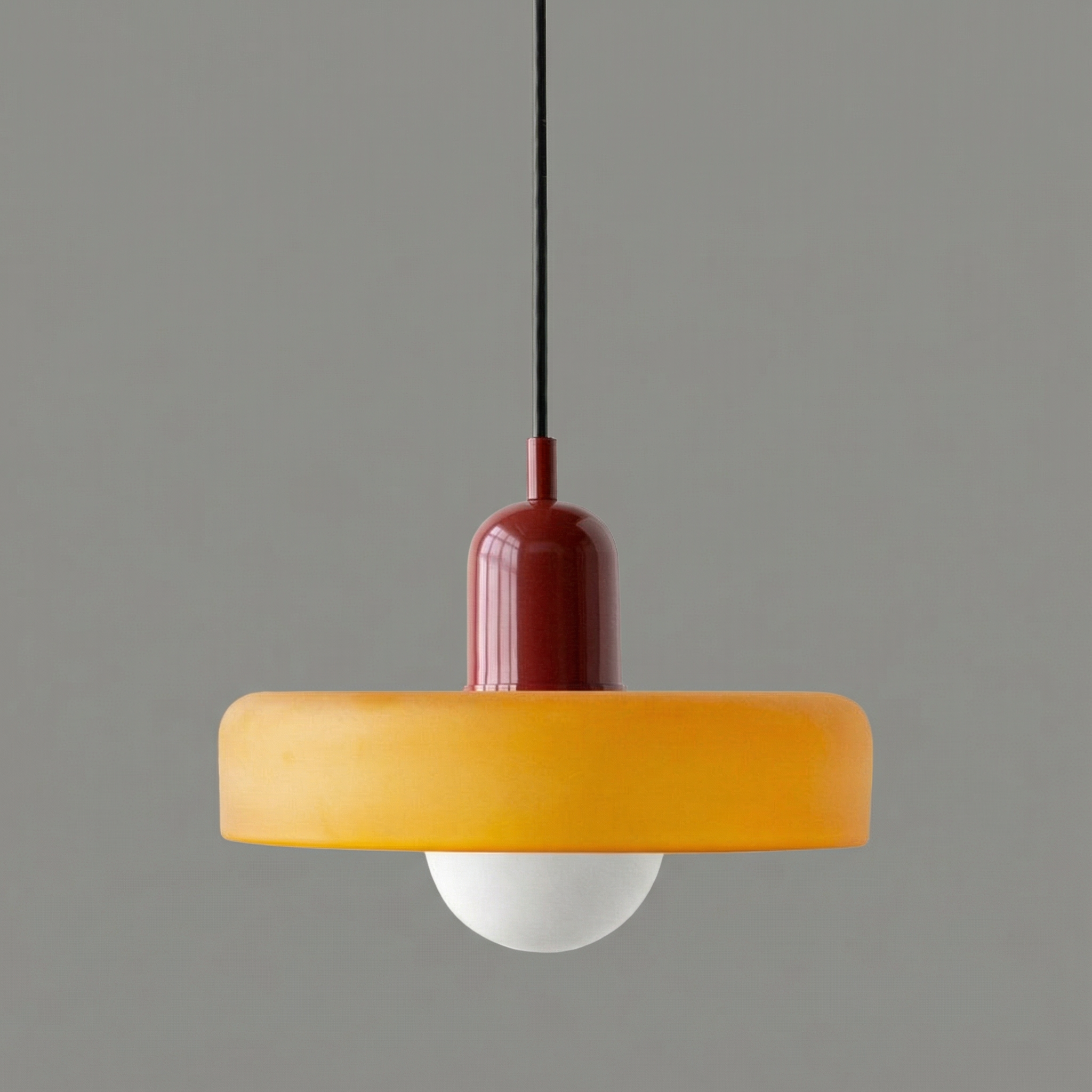 Aurora Glass Elegant Contemporary Colored Glass Pendant Light