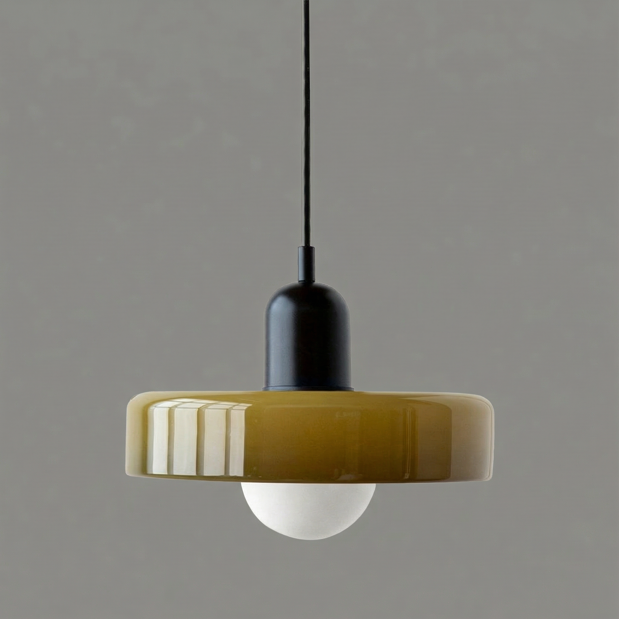 Aurora Glass Elegant Contemporary Colored Glass Pendant Light