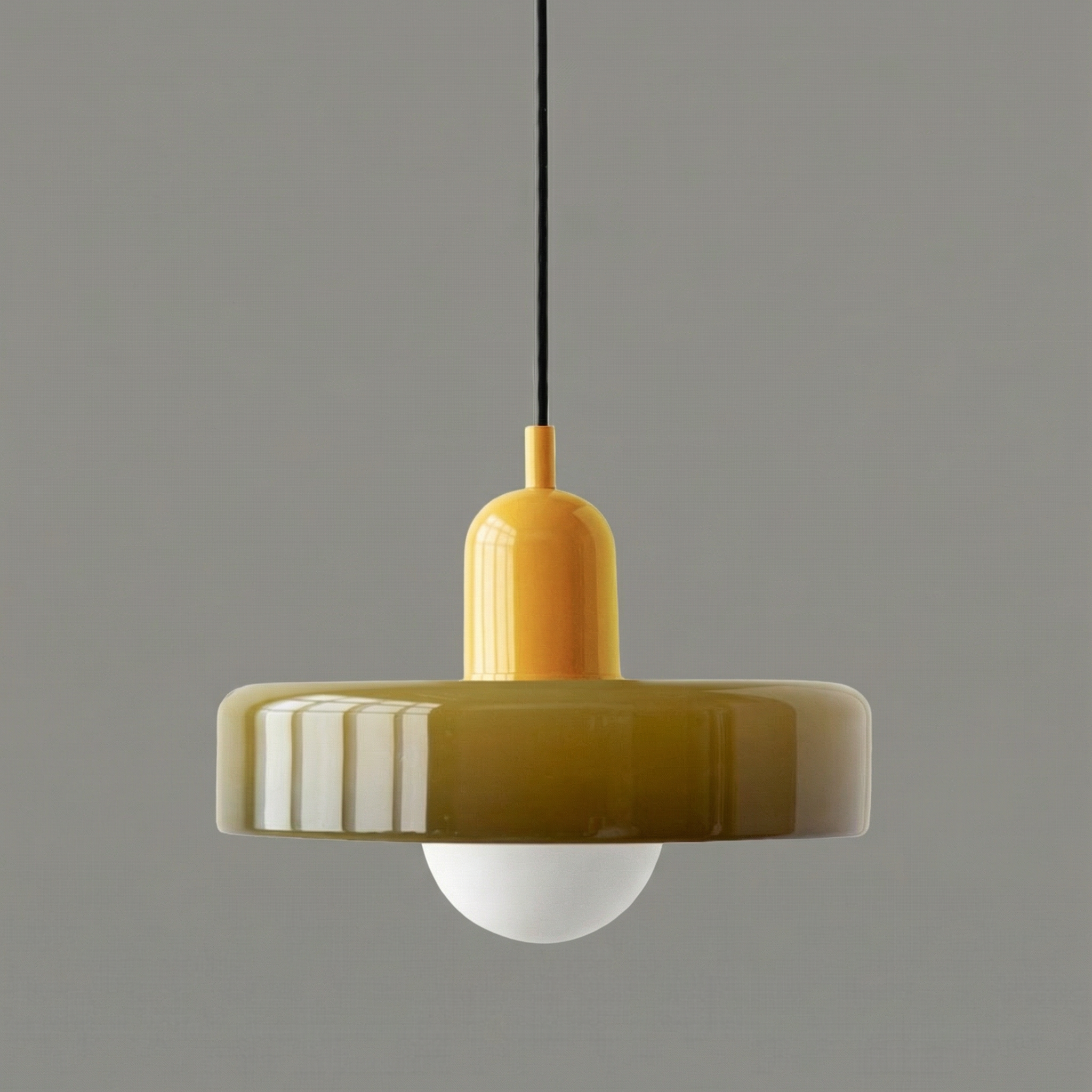 Aurora Glass Elegant Contemporary Colored Glass Pendant Light