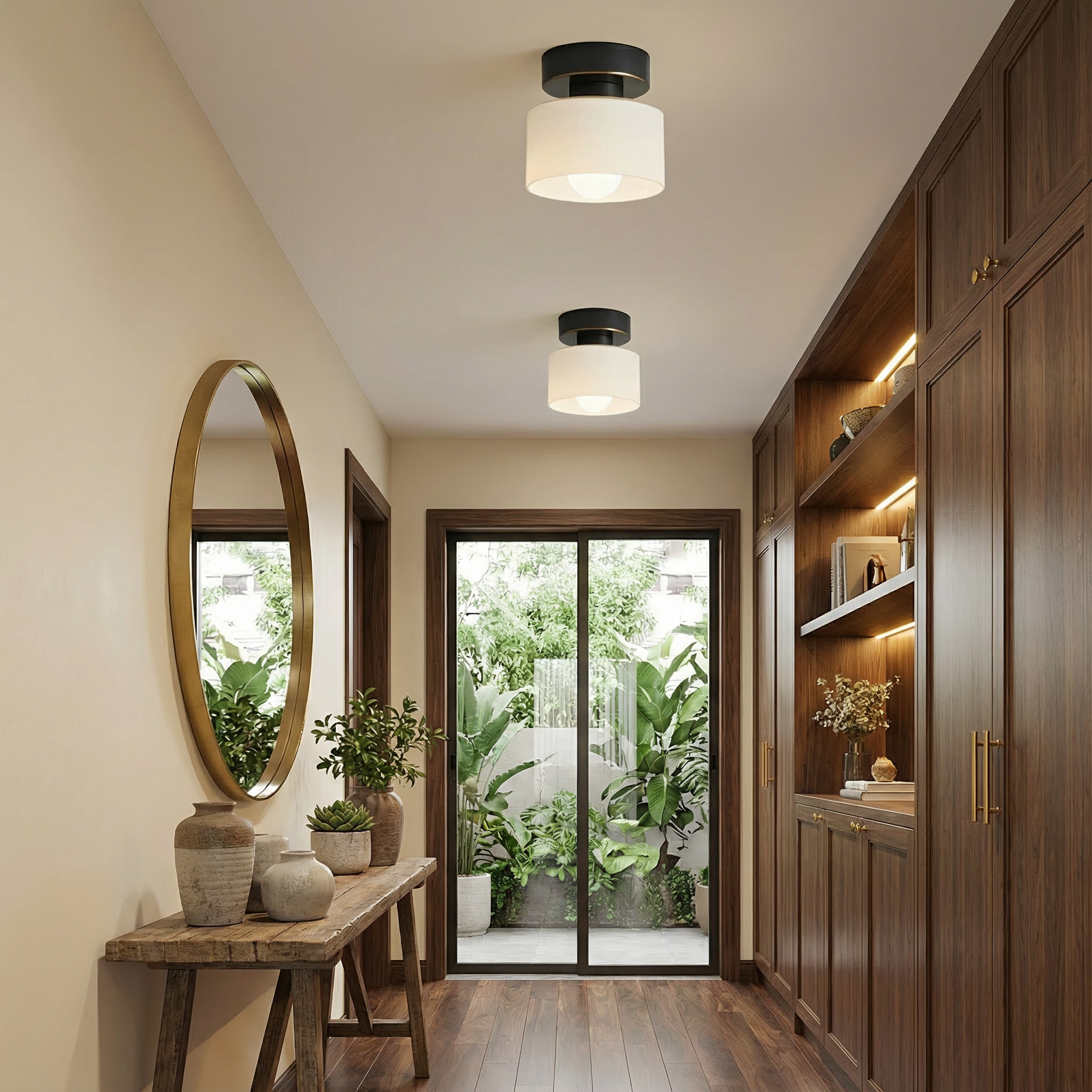 NovaLux Elegant Contemporary LED Spotlight Ceiling Light