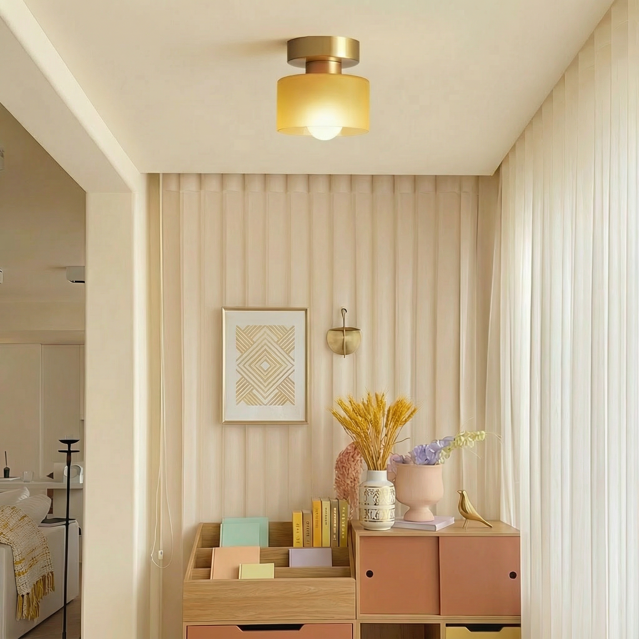 NovaLux Elegant Contemporary LED Spotlight Ceiling Light