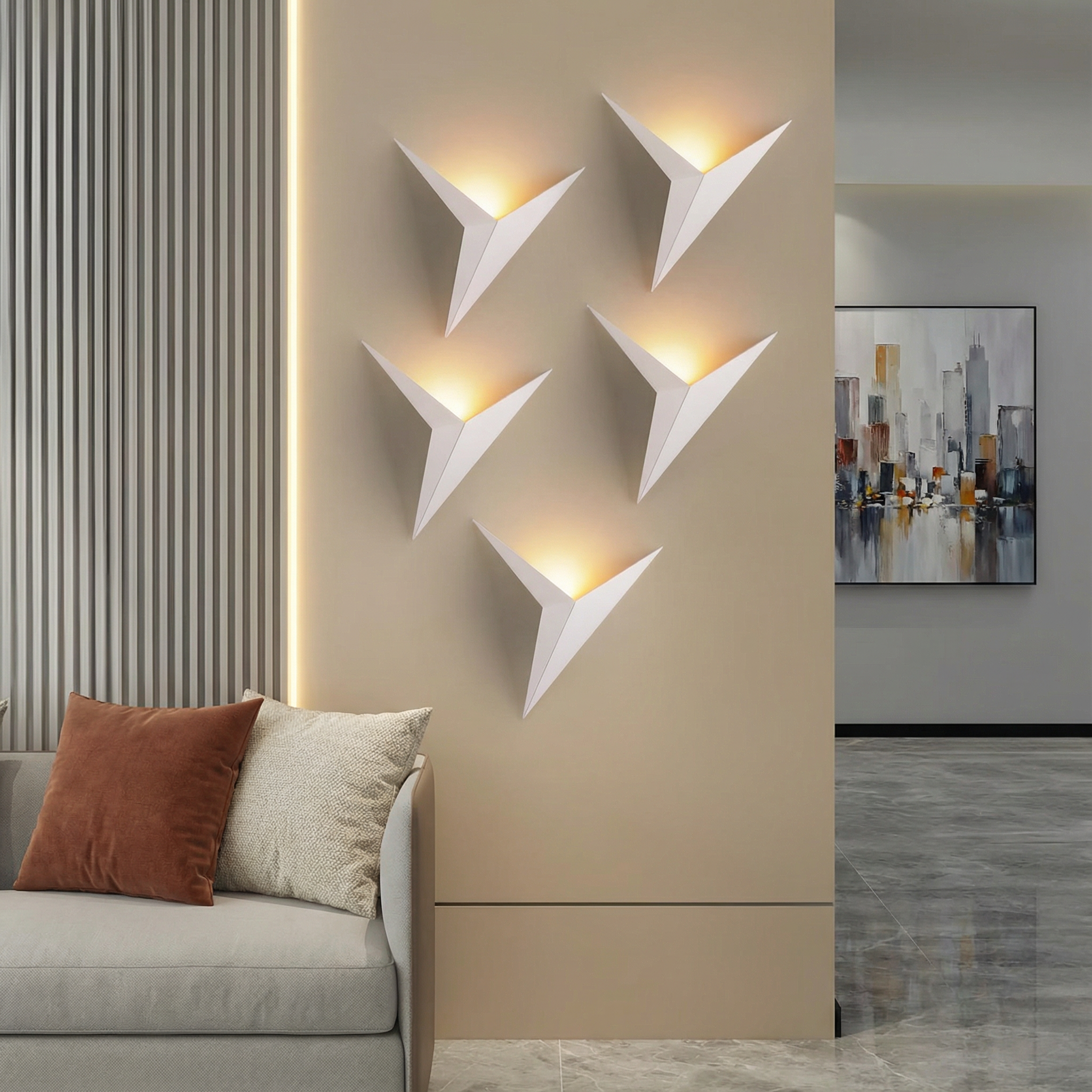 Bird Wall Sconce With Soft Acrylic Glow, Modern Wall Lights For Elegant Spaces